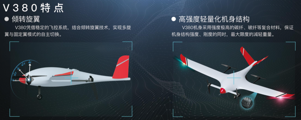 智航 V380 大容积大载重多功能无人机