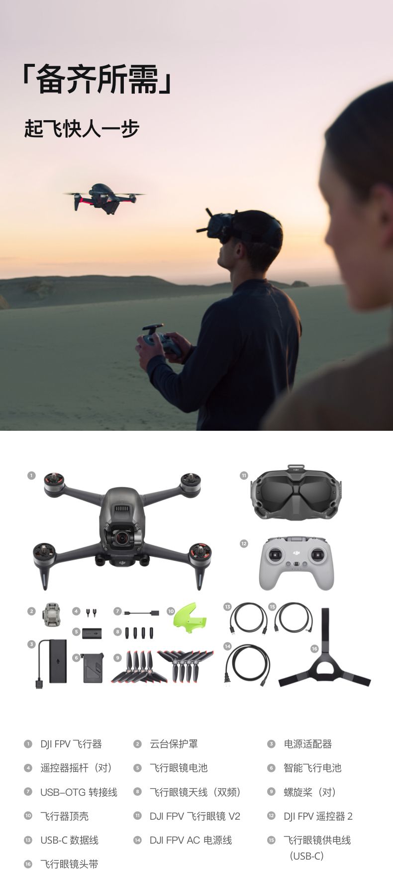 大疆（DJI）DJI FPV 沉浸式无人机