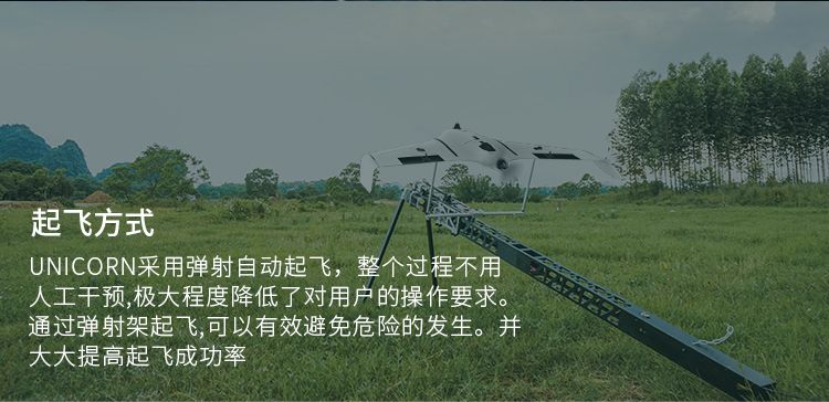 飞宇科技X8独角兽固定翼自动起降无人机航拍航测解决方案