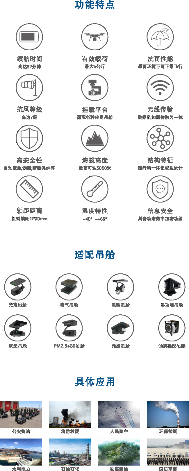 时代星光  战狼TIM-X120六旋翼无人机