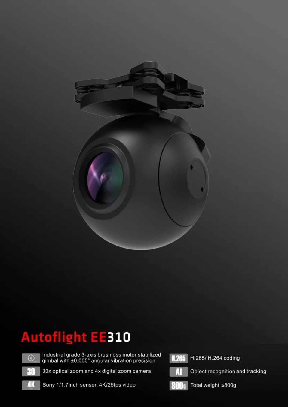 QilingUAV-Autoflight- V40适用于军事警察和工业