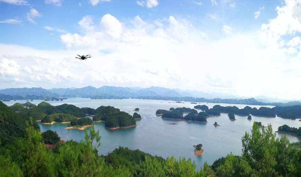 长航时氢动力水上巡查无人机