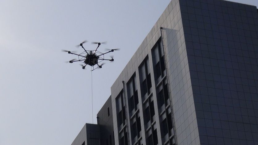 云翼航空多旋翼系留浮空平台YA-P300T