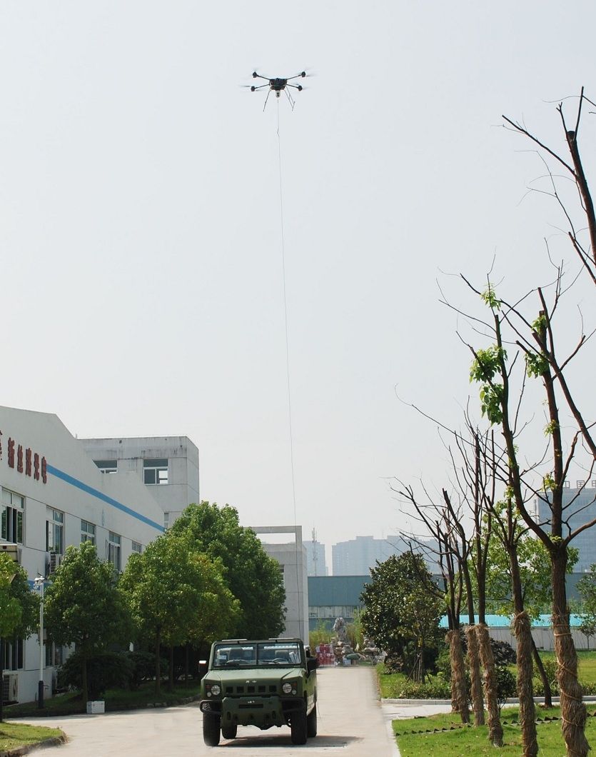 云翼航空多旋翼系留浮空平台YA-P300T