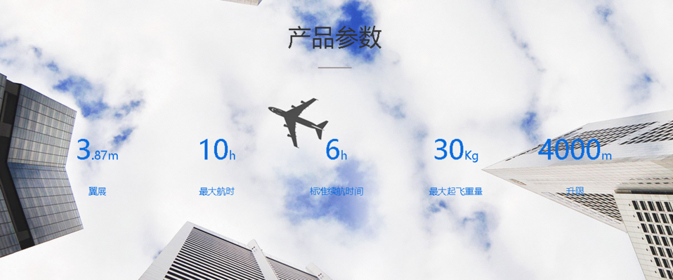 “青龙”JH-30固定翼无人机系统