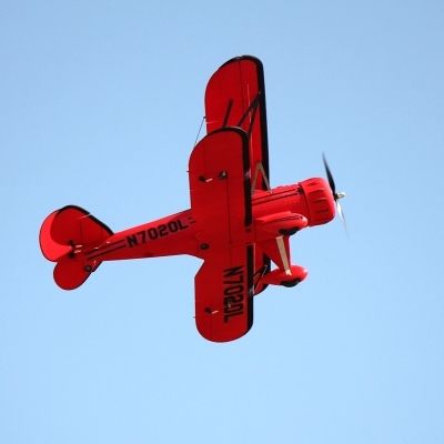 Dynam WACO YMF-5D迪乐美 1.27米双翼泡沫飞机 红色 Dynam WACO YMF-5D迪乐美 1.27米双翼泡沫飞机 红色