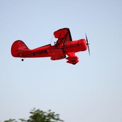 Dynam WACO YMF-5D迪乐美 1.27米双翼泡沫飞机 红色 Dynam WACO YMF-5D迪乐美 1.27米双翼泡沫飞机 红色