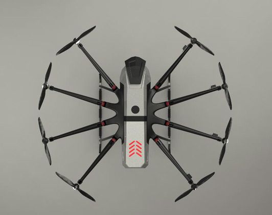 旋飞航空A HAWK Ⅰ电动垂直起降八旋翼无人机