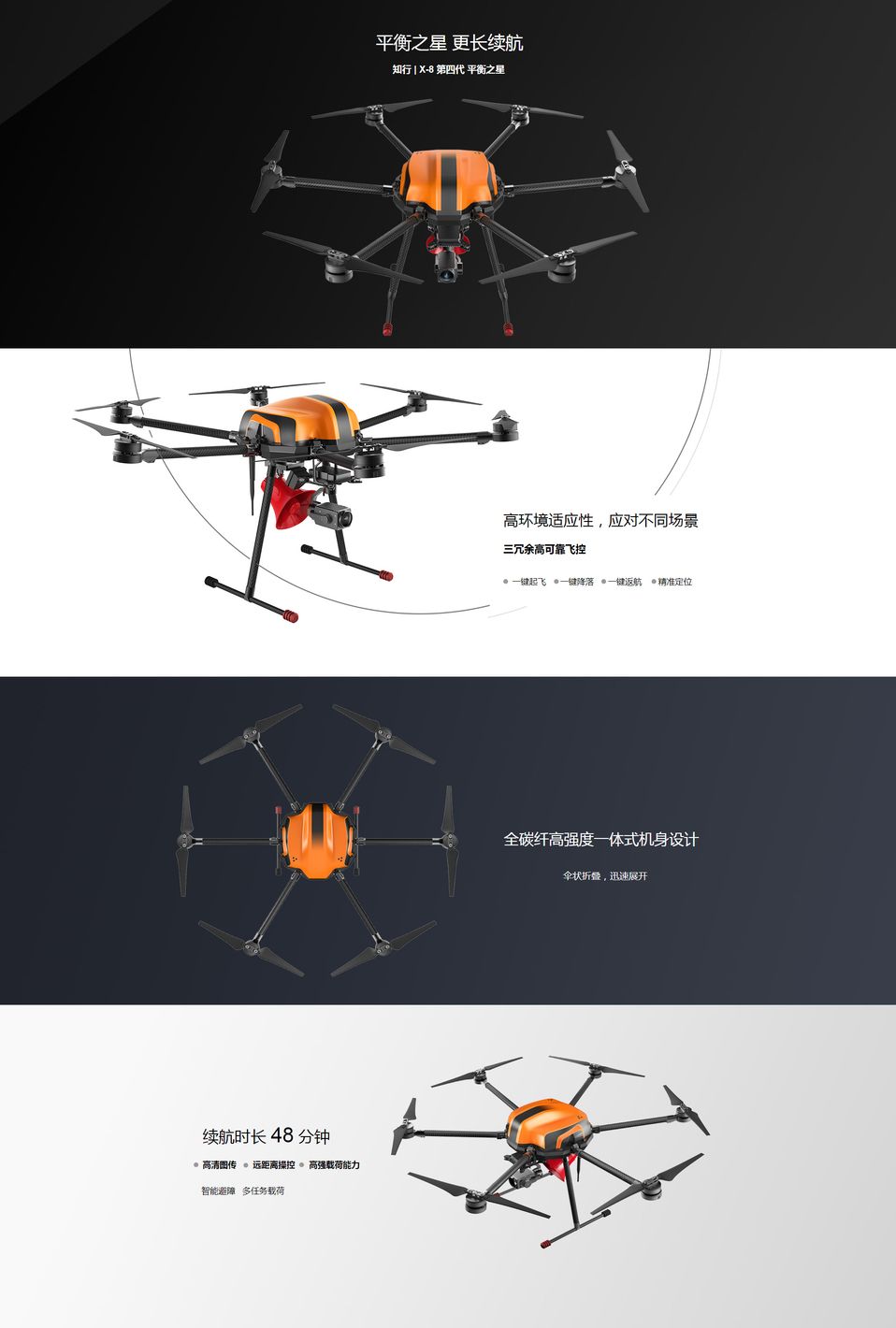 奇蛙 CEEWA X-8 Ver4.0 六旋翼无人机
