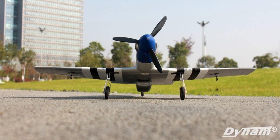 Dynam mini P-51D迪乐美 0.76米泡沫飞机