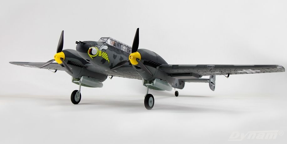 Messerschmitt BF-110梅塞施米特式BF-110 V2 迪乐美1.5米飞机