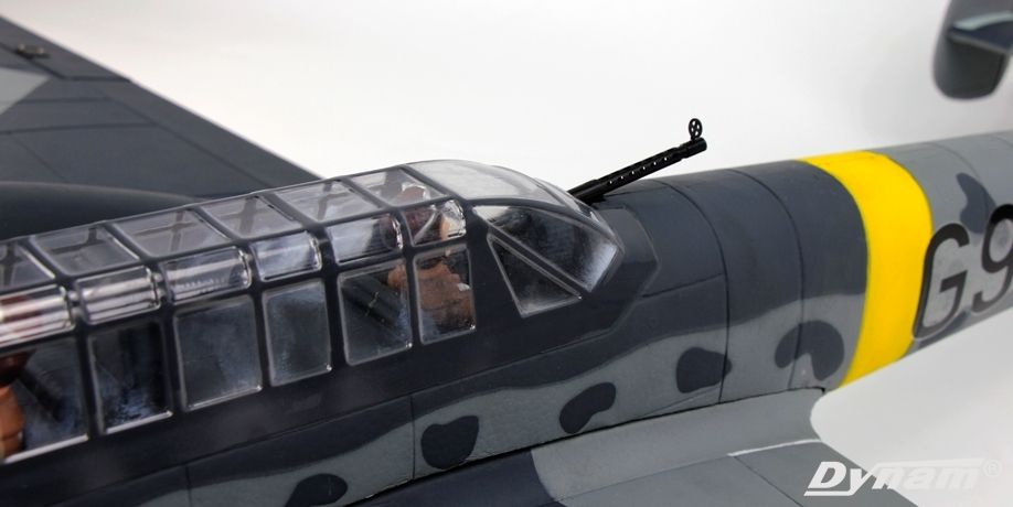 Messerschmitt BF-110梅塞施米特式BF-110 V2 迪乐美1.5米飞机