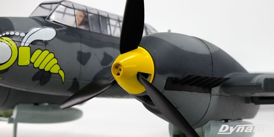 Messerschmitt BF-110梅塞施米特式BF-110 V2 迪乐美1.5米飞机
