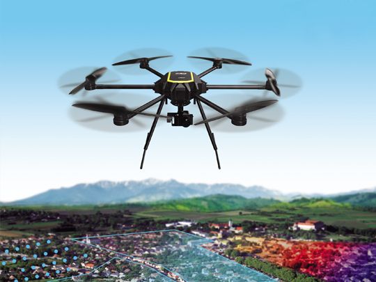 中海达iFly D6专业级多旋翼飞行器