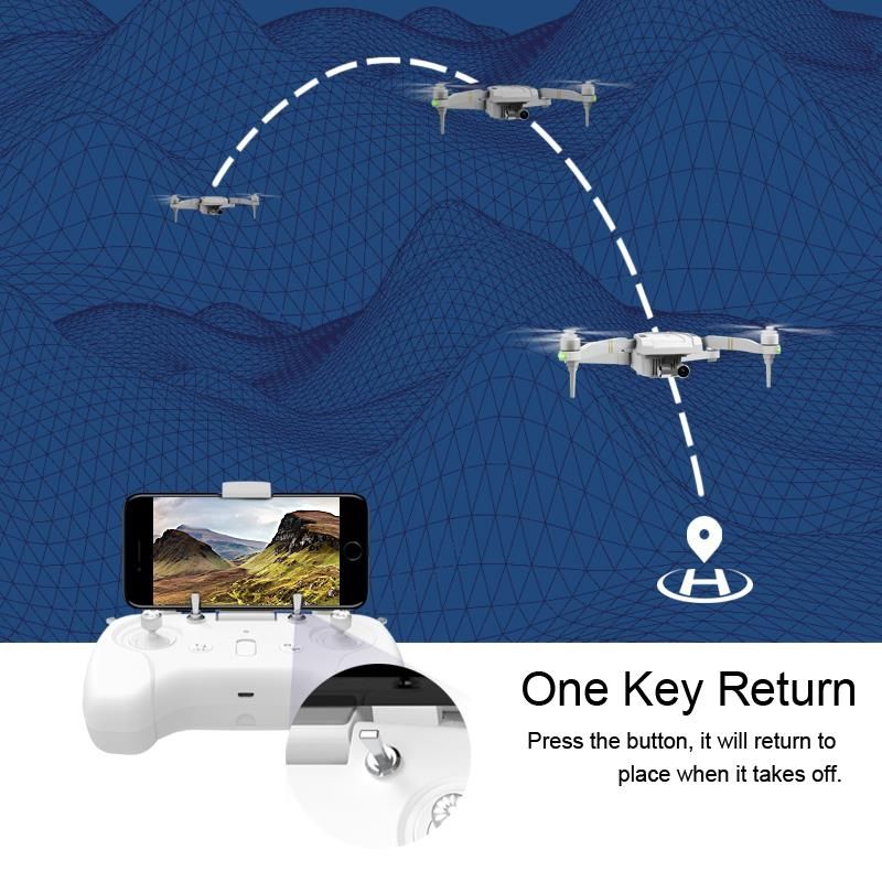 凯飞智能 C-FLY获取与高清摄像机的白色遥控Quadcopter无人机