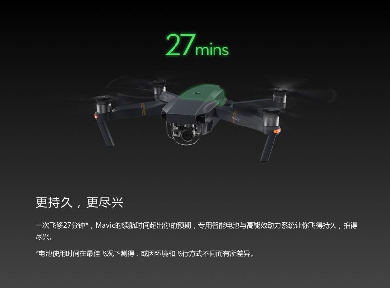 DJI大疆"御" MAVIC PRO 初雪白套装