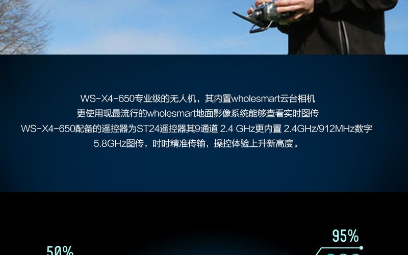 世寰无人机WS-X4-650