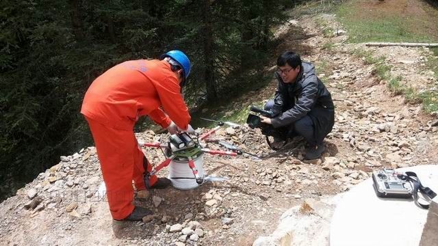 泛驾智能 六旋翼电力架线无人机