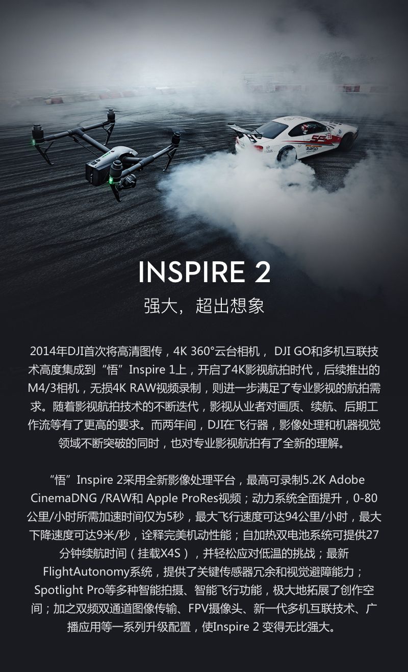 大疆 "悟" INSPIRE 2