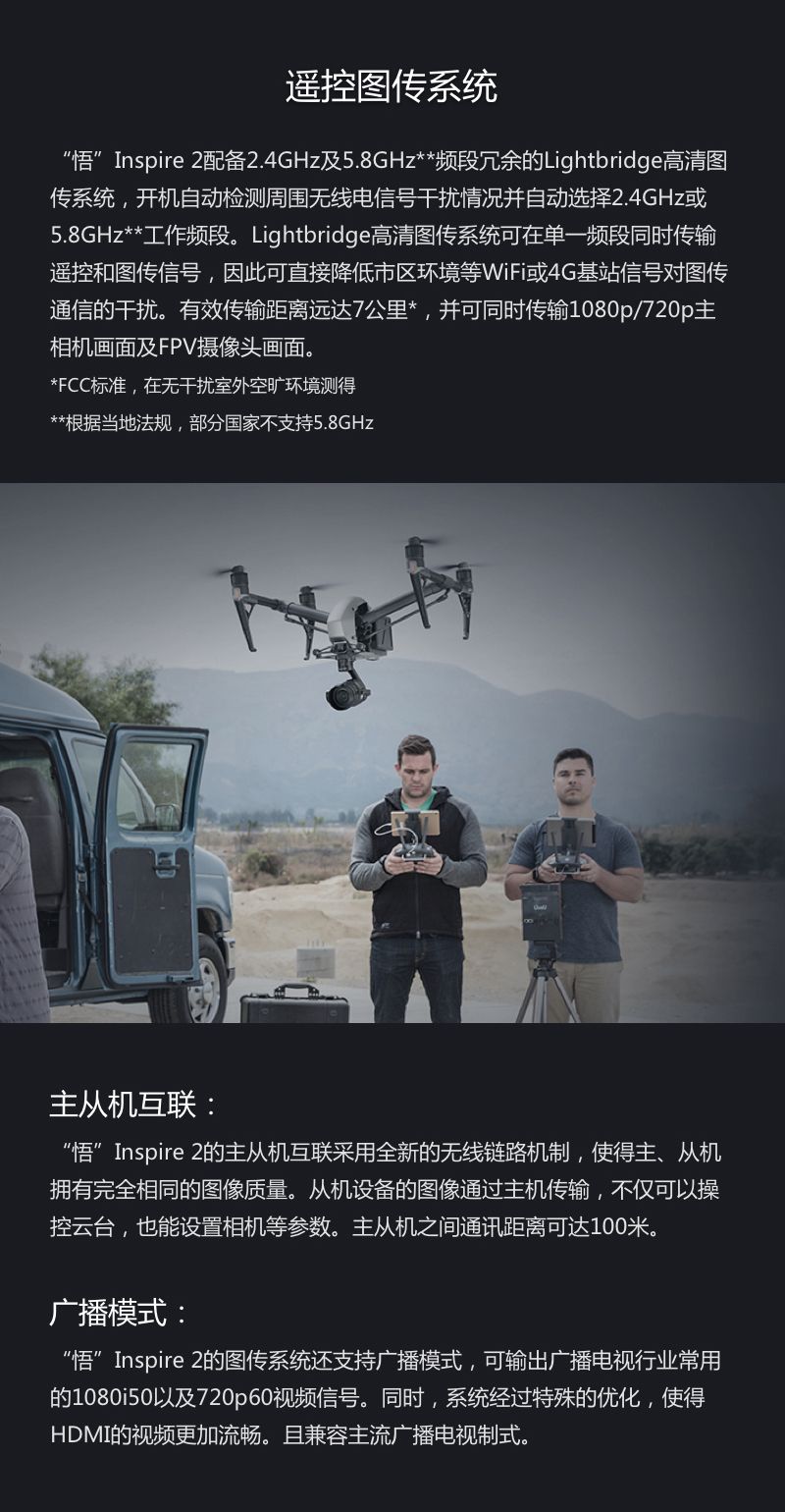 大疆 "悟" INSPIRE 2